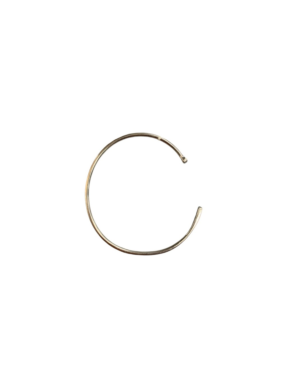 Minimal Open Gold Tone Cuff Bracelet - Women Jewelry
